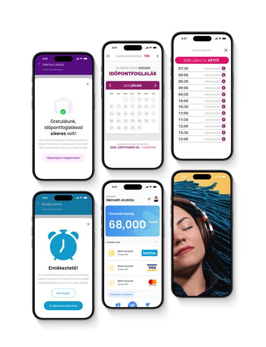 Időpontfoglaló mobil app fejlesztés
